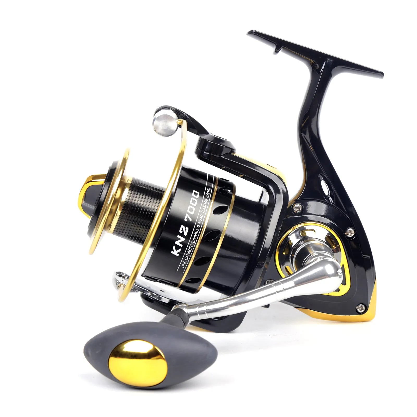 11BB 4.2:1 BANDO 7000/8000/10000 Boat Spinning Fishing Reel - USA