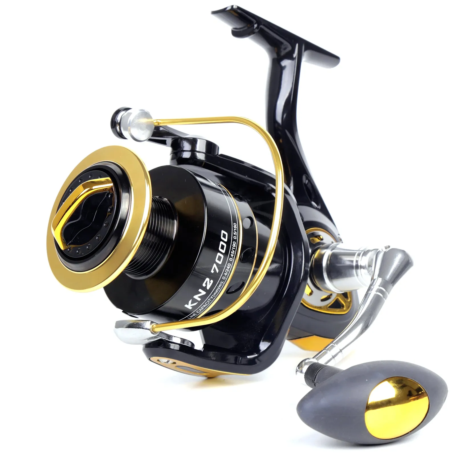 11BB 4.2:1 BANDO 7000/8000/10000 Boat Spinning Fishing Reel - USA