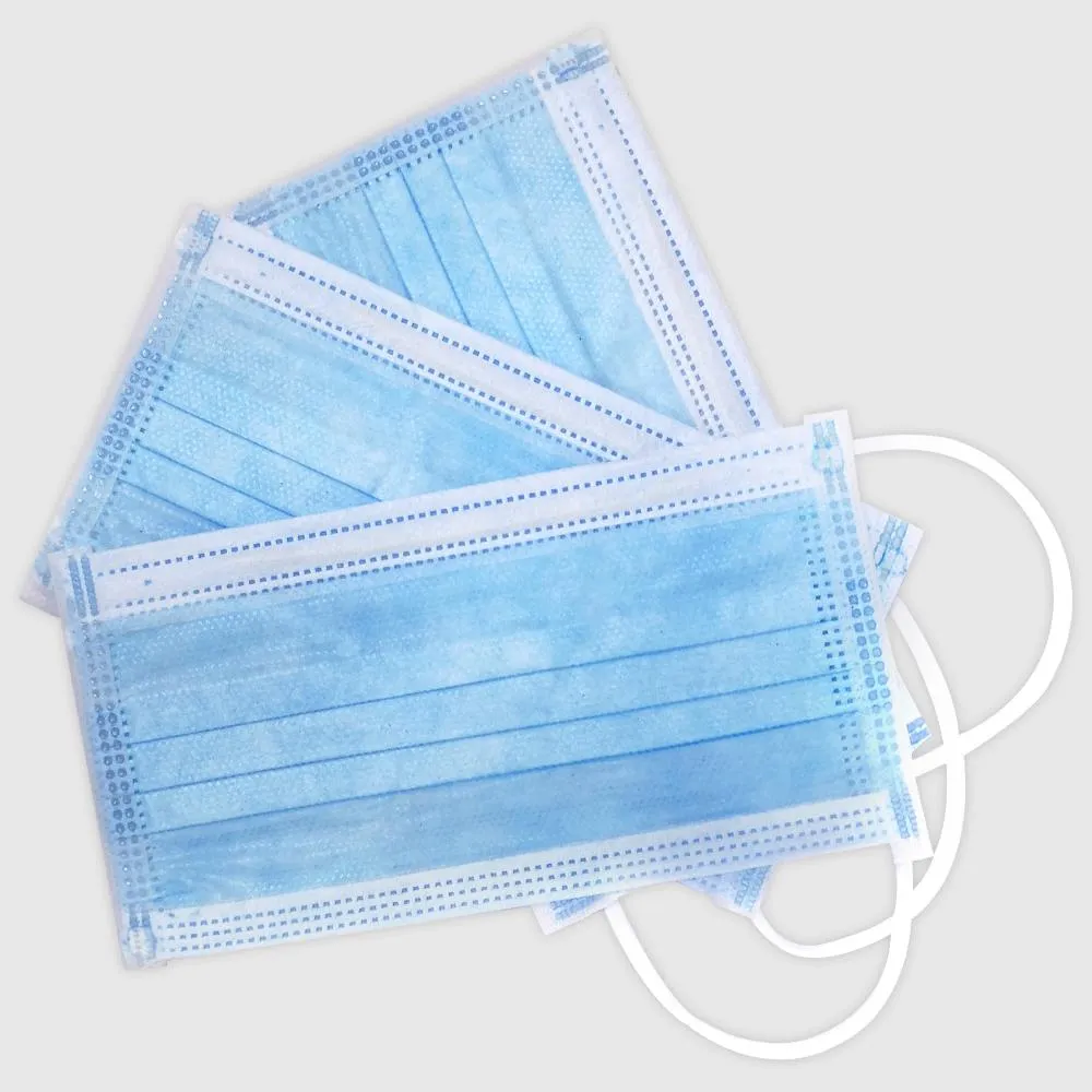 20 Pcs/bag Original Medical Surgical Disposable Masks with Meltblown cloth Professional Protection Doctors & Family Home Earloop Face Mask