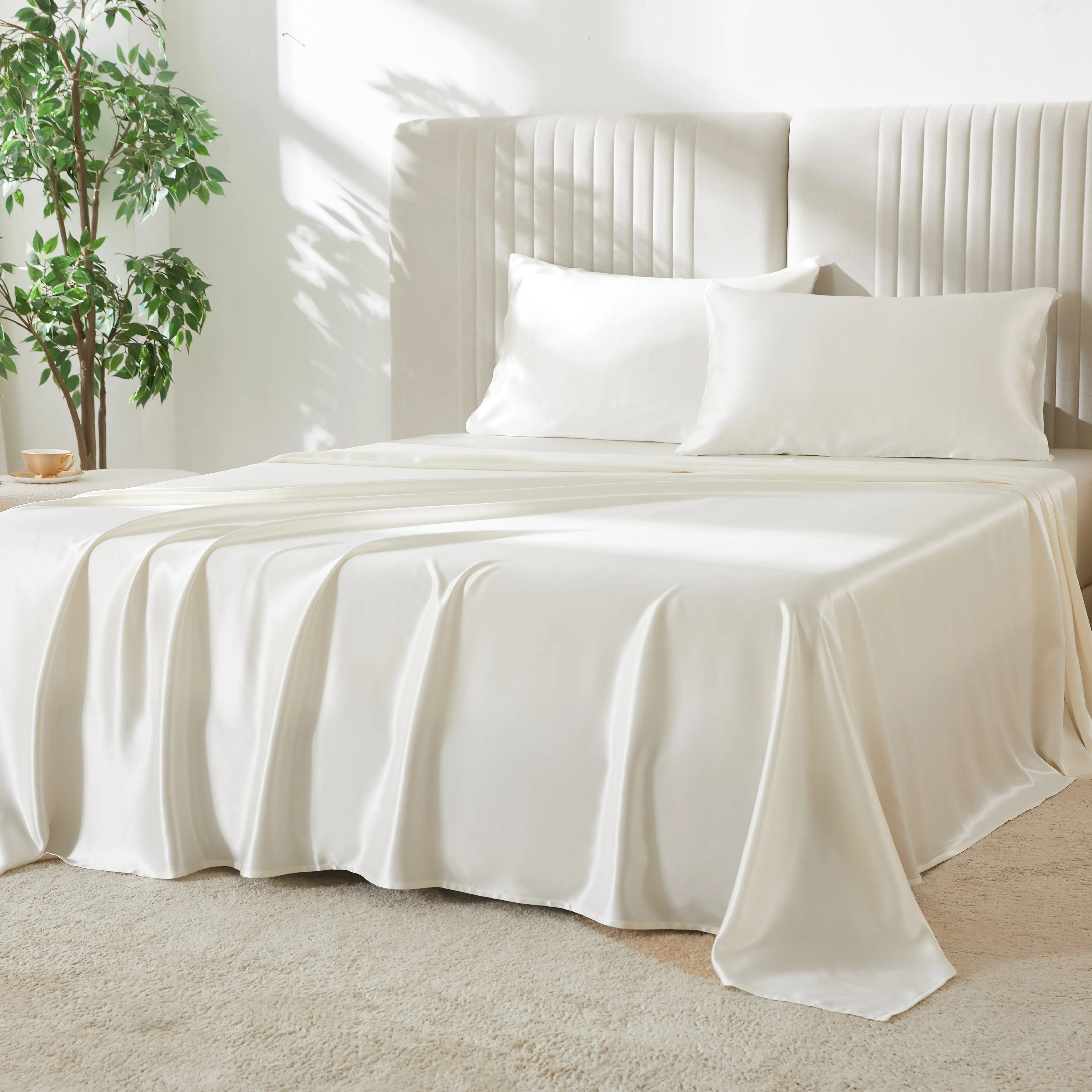 22 Momme Silk Sheet Set - Ivory