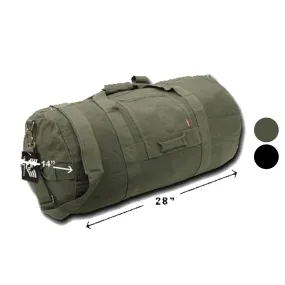 28inch Large Duffle Bags Backpack Rucksack Heavy Duty Canvas Cotton Luggage 70L