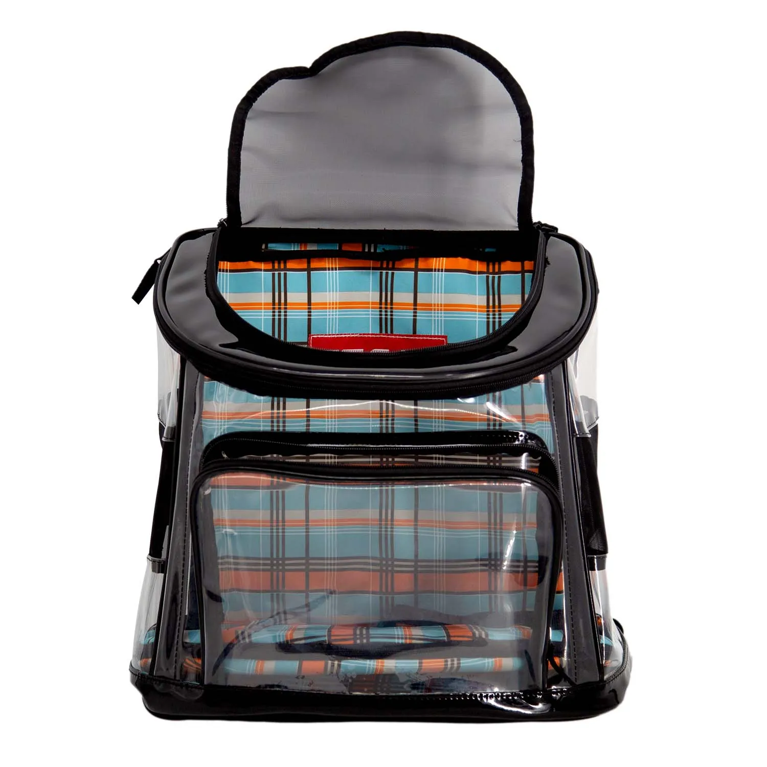 2gather Transparent Backpack (Checkered)