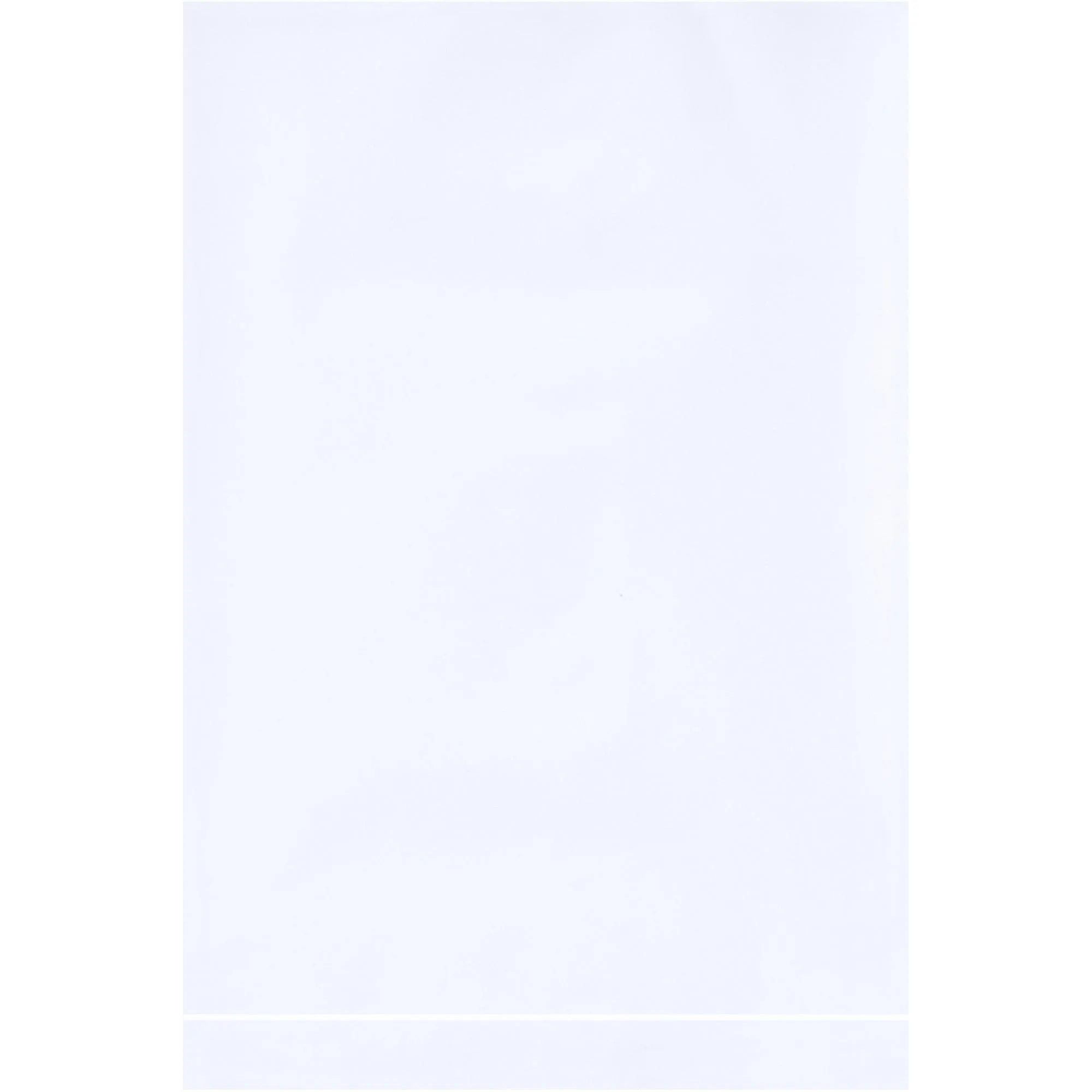 4 x 6" - 2 Mil White Flat Poly Bags