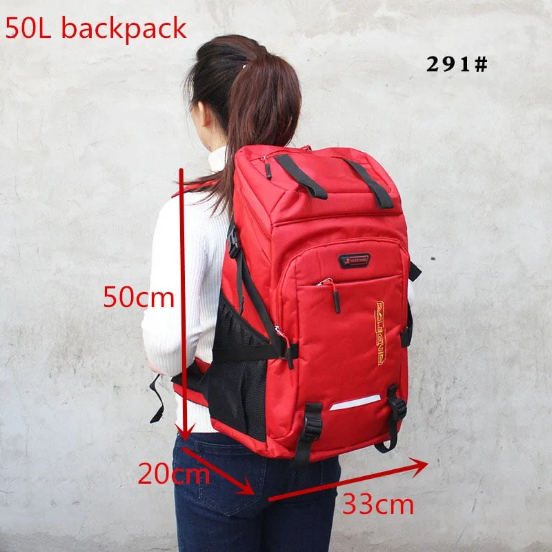 80L 50L Outdoor Backpack Climbing Travel Backpack