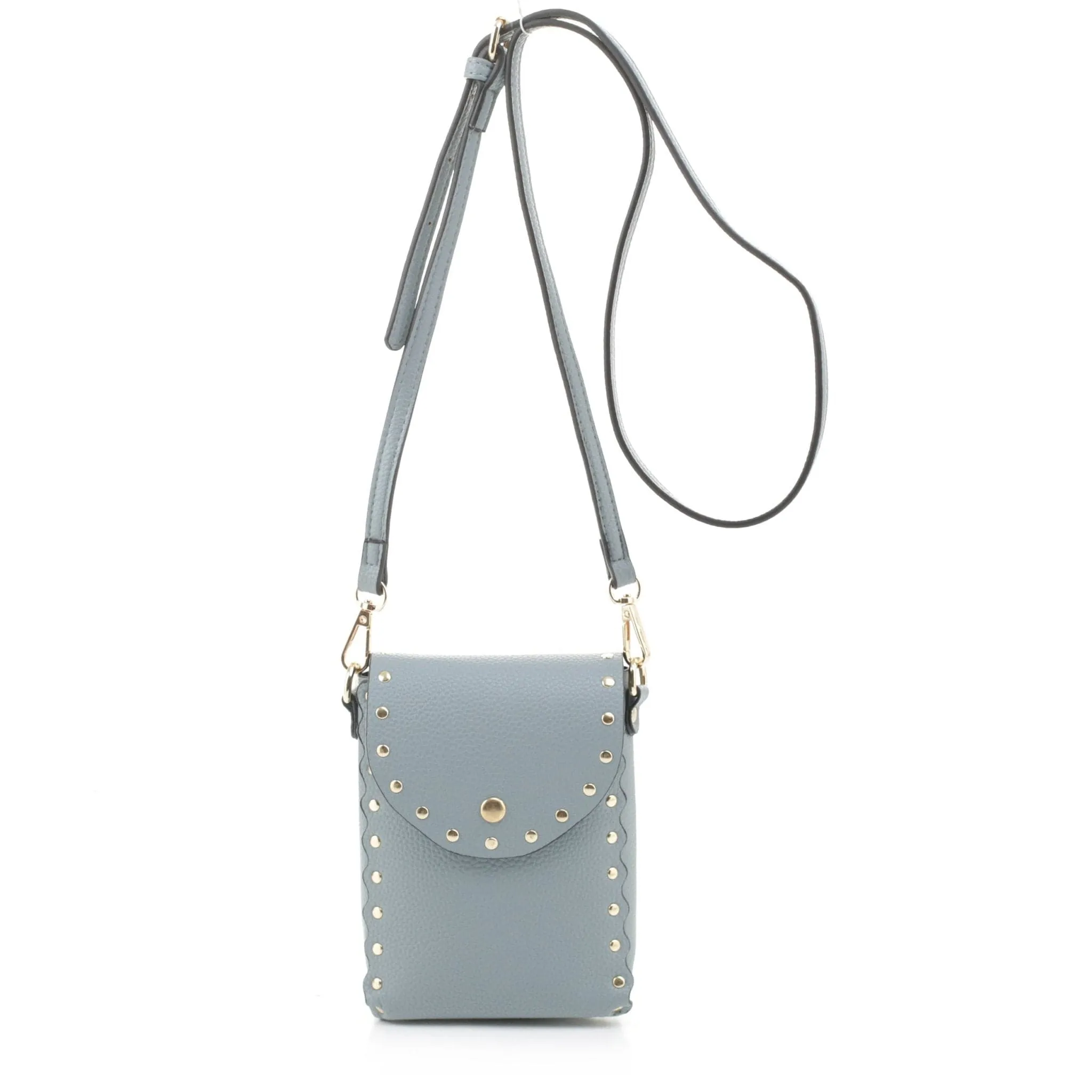 87411 Jaime Studded Mini Crossbody