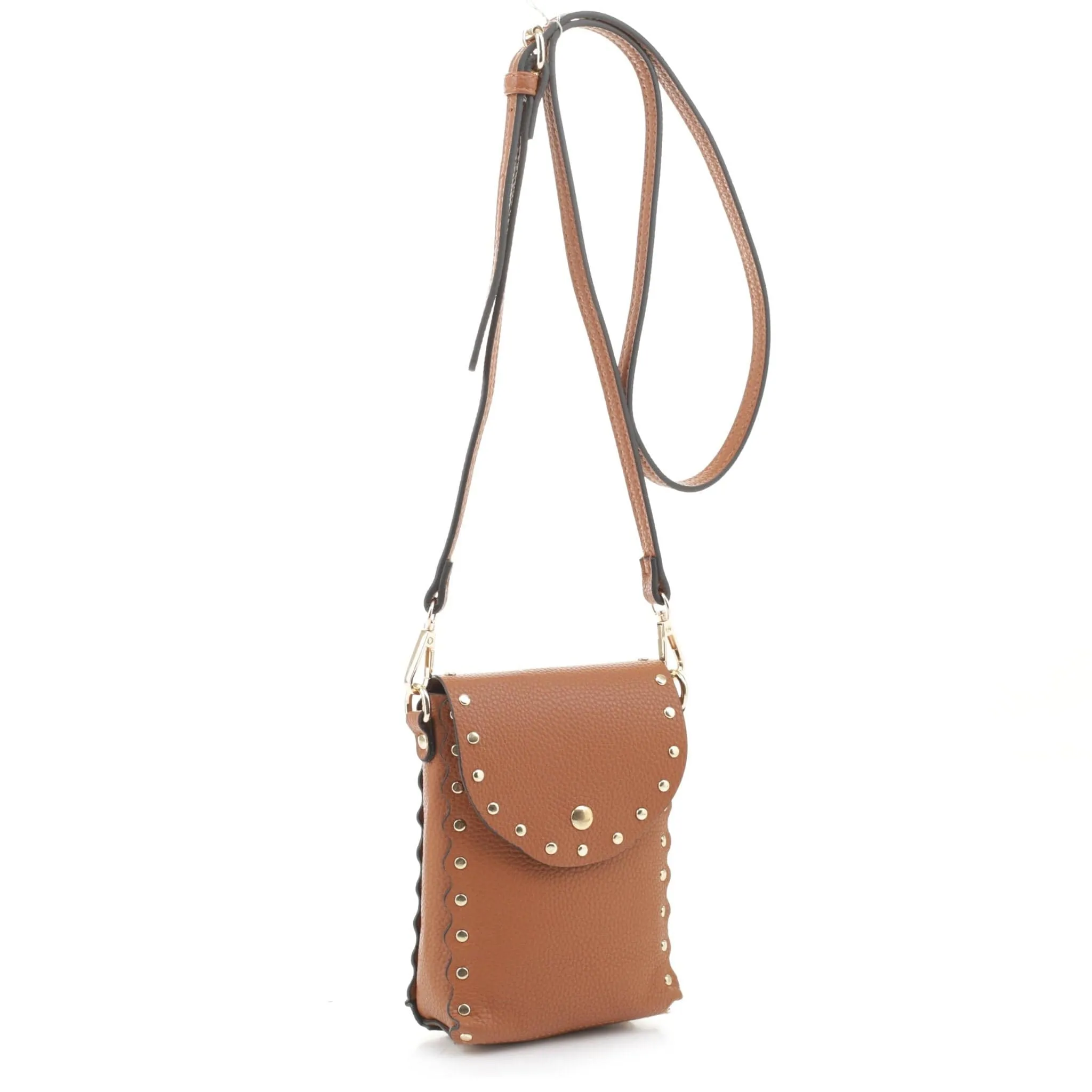 87411 Jaime Studded Mini Crossbody