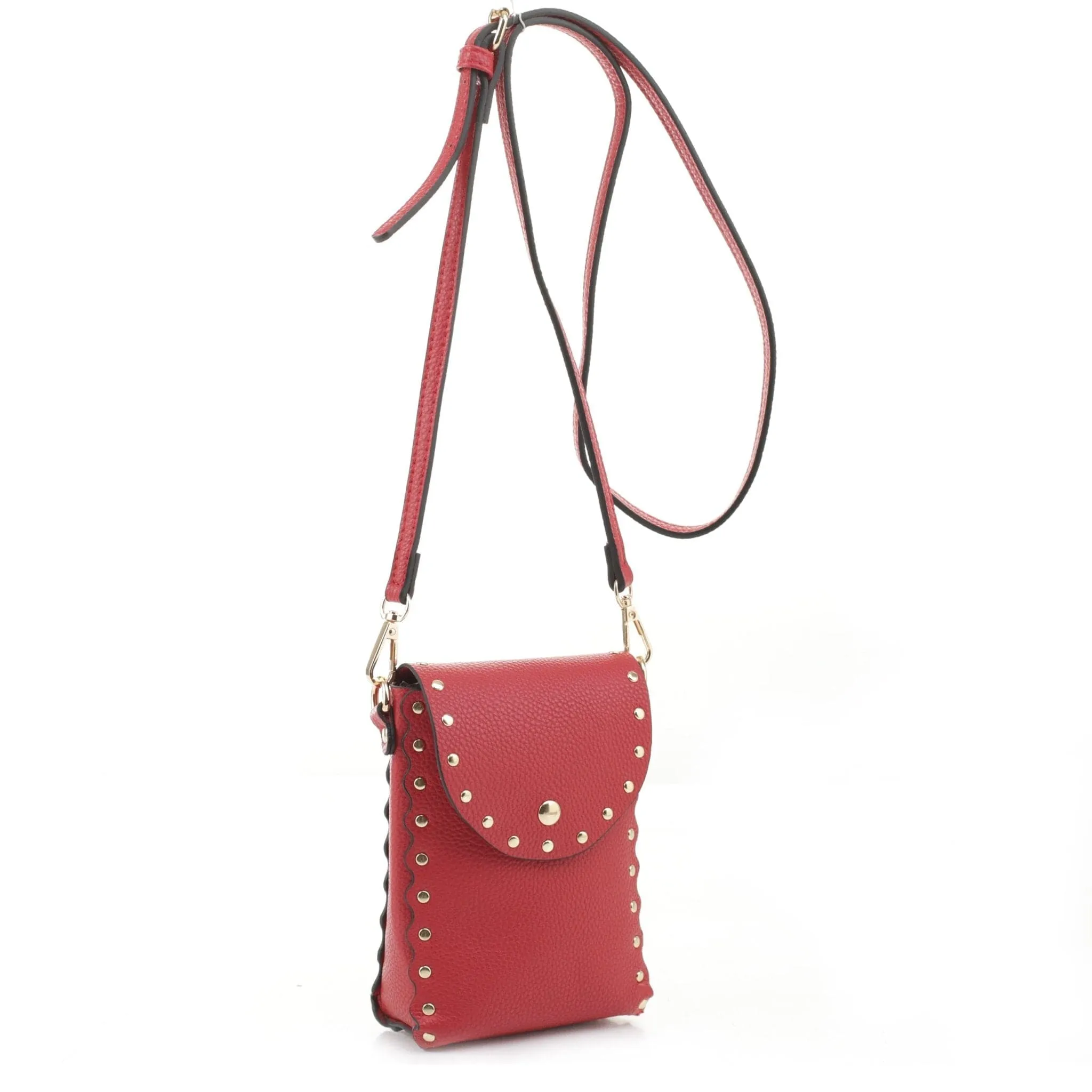 87411 Jaime Studded Mini Crossbody