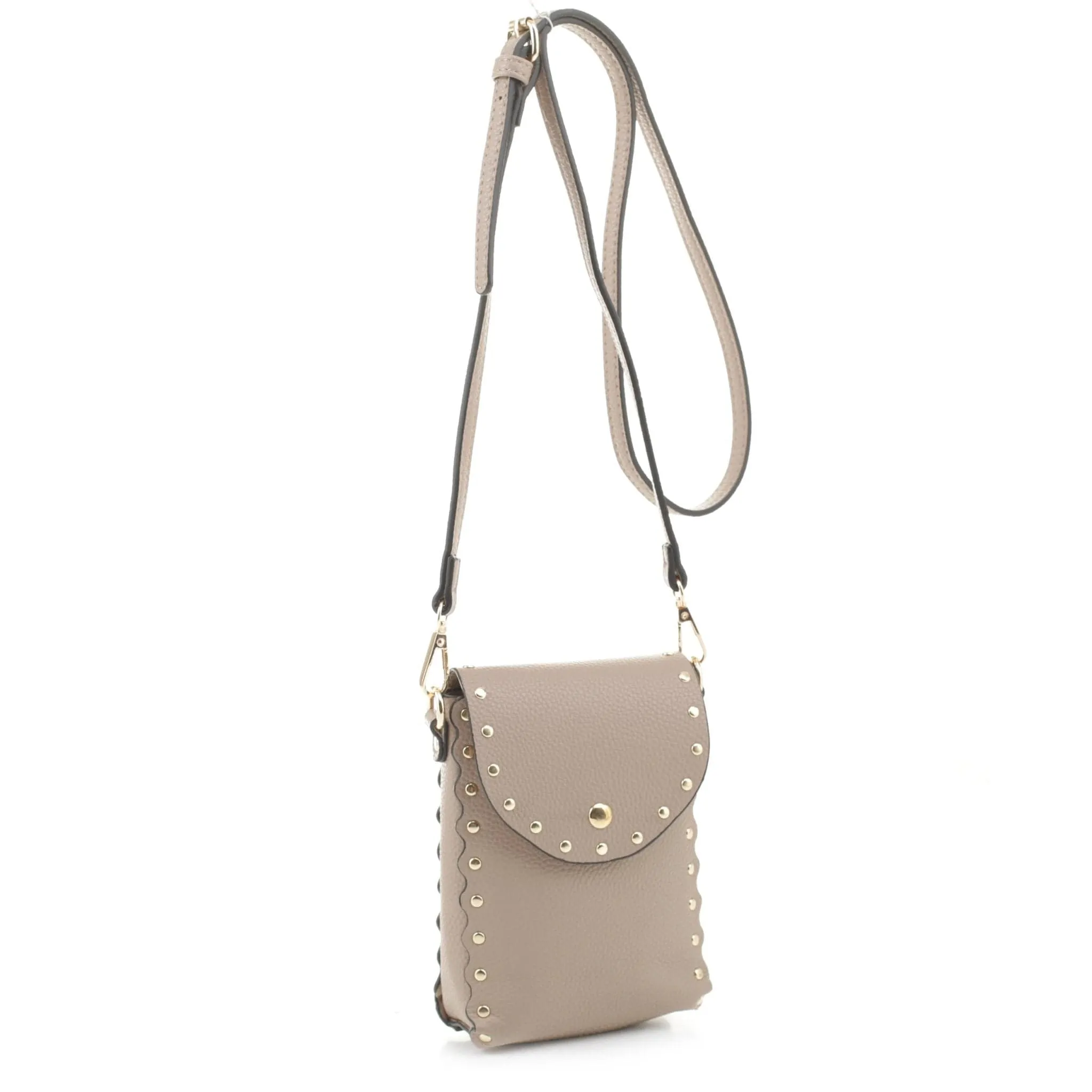 87411 Jaime Studded Mini Crossbody