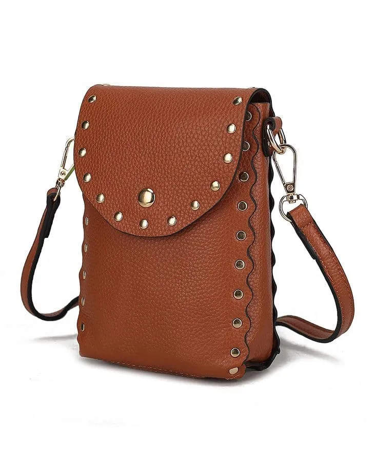 87411 Jaime Studded Mini Crossbody