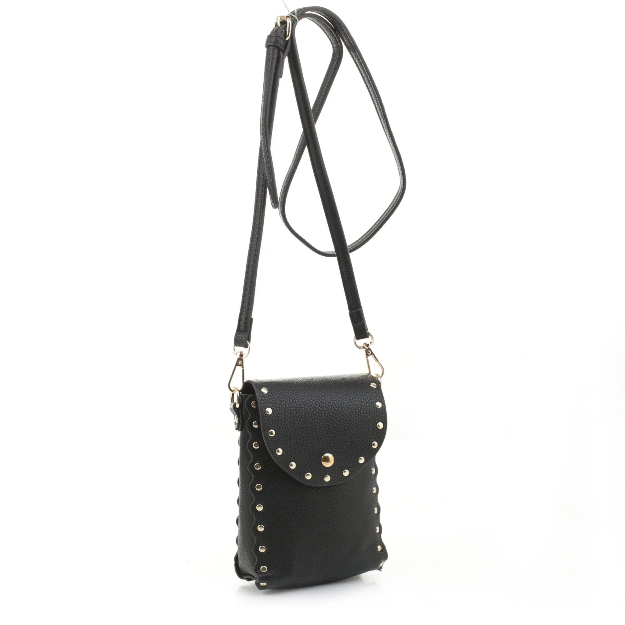 87411 Jaime Studded Mini Crossbody