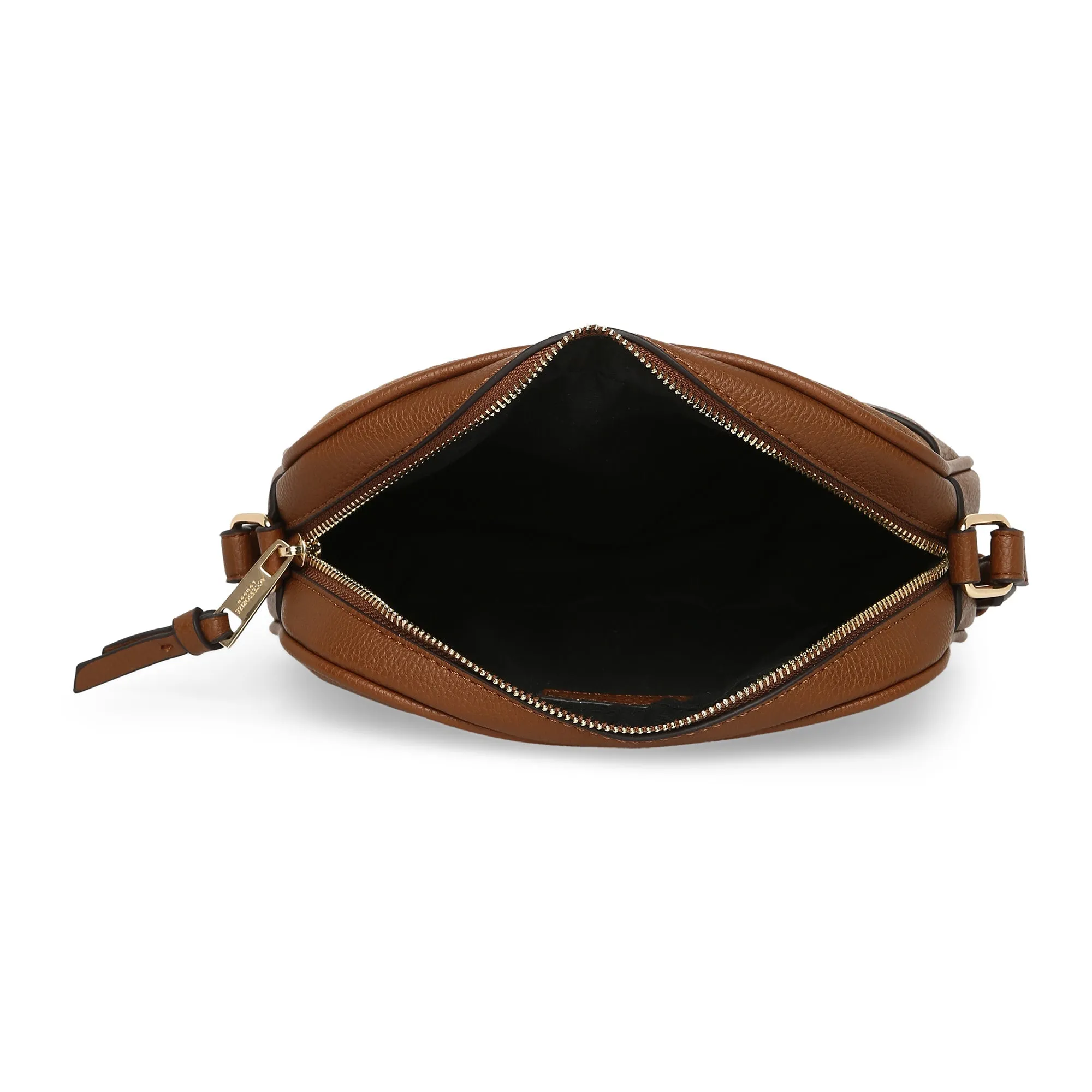 Accessorize London Women'S Faux Leather Tan Abby Sling Bag