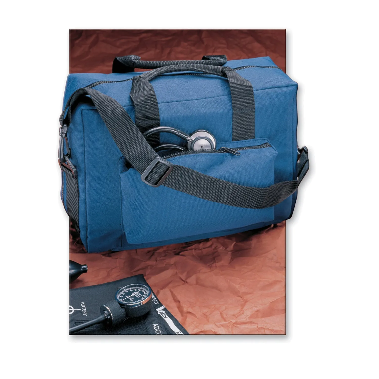 Adc Nylon Medical Bag Soft Sided Medical Case, Navy