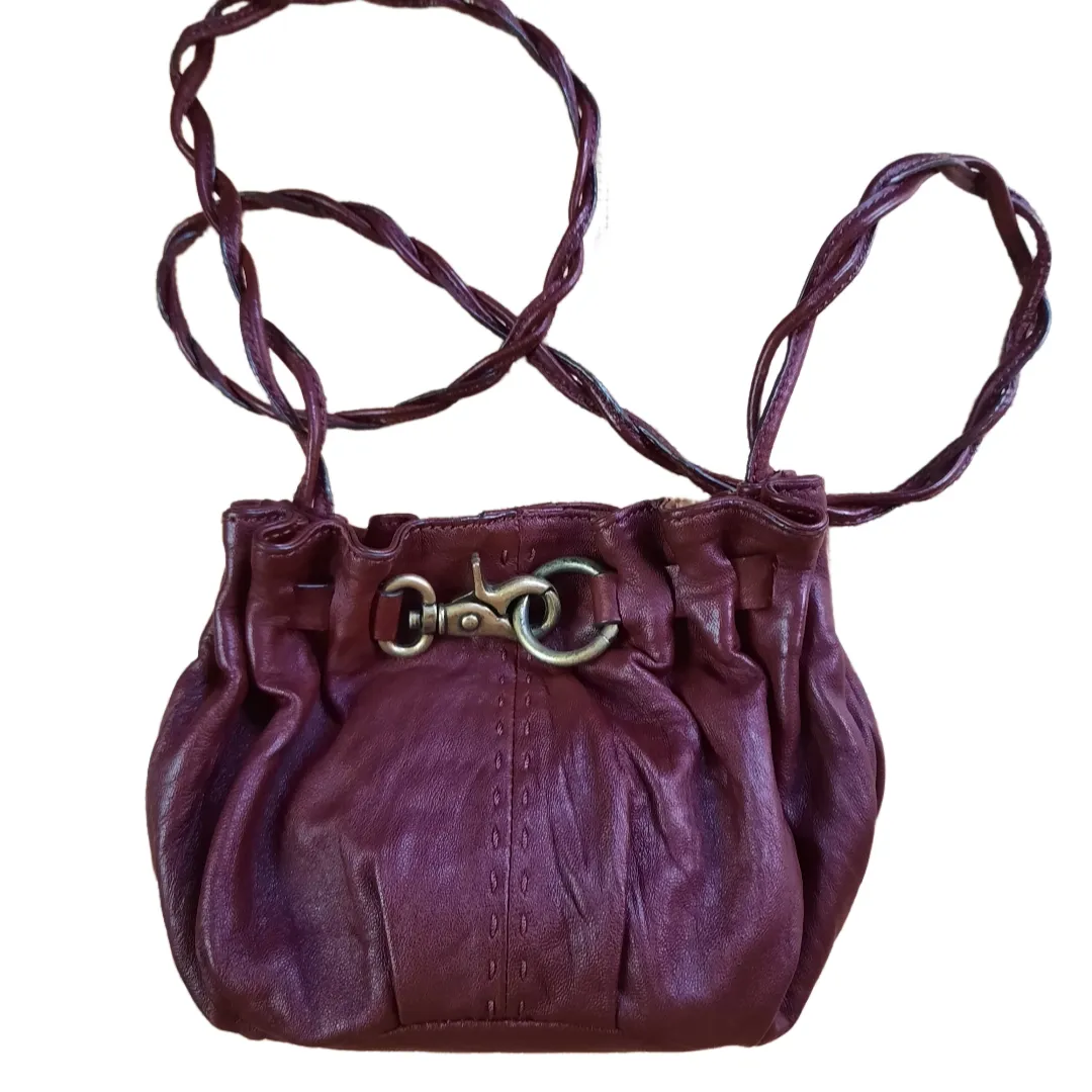 Adrienne Vittadini Leather Crossbody Bag