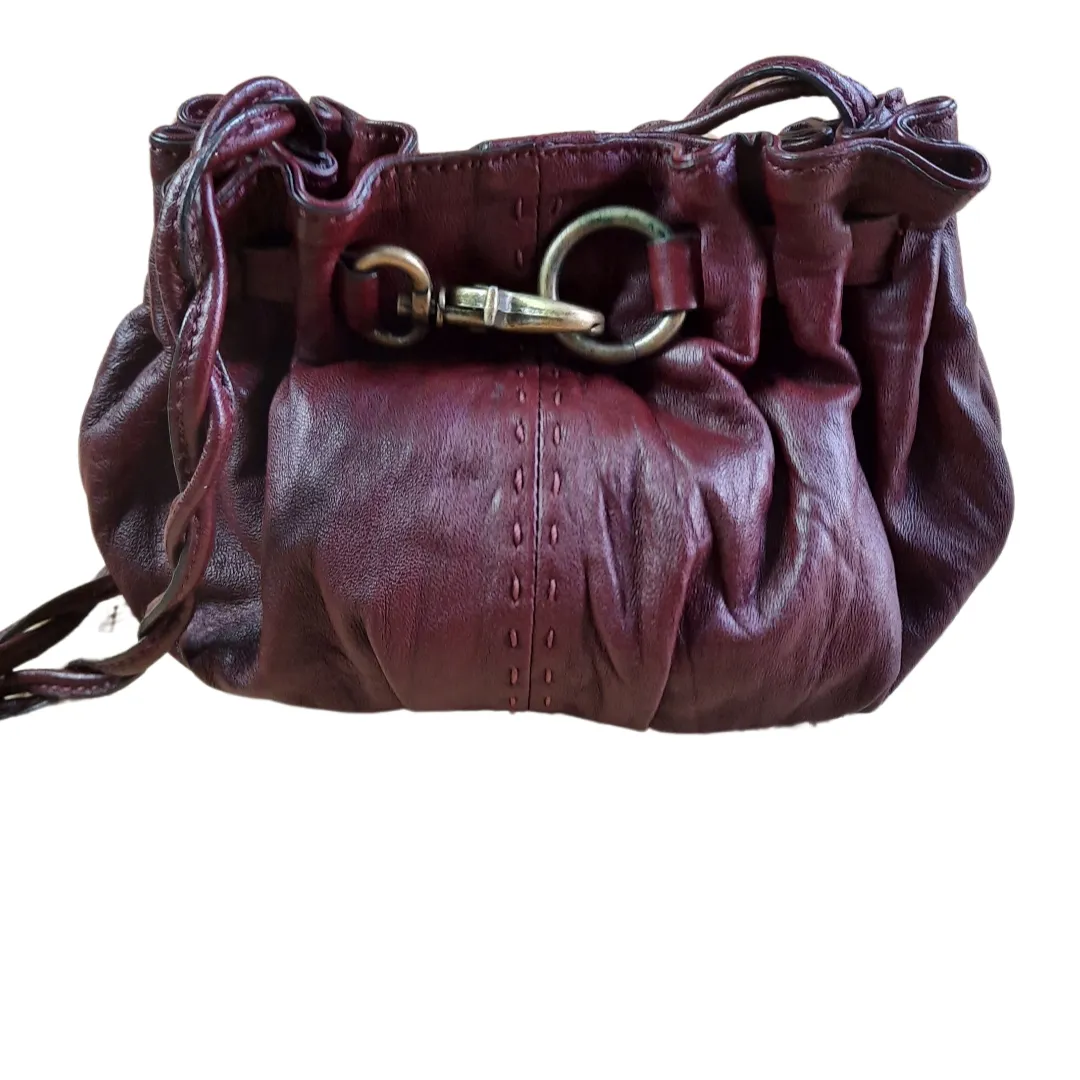 Adrienne Vittadini Leather Crossbody Bag