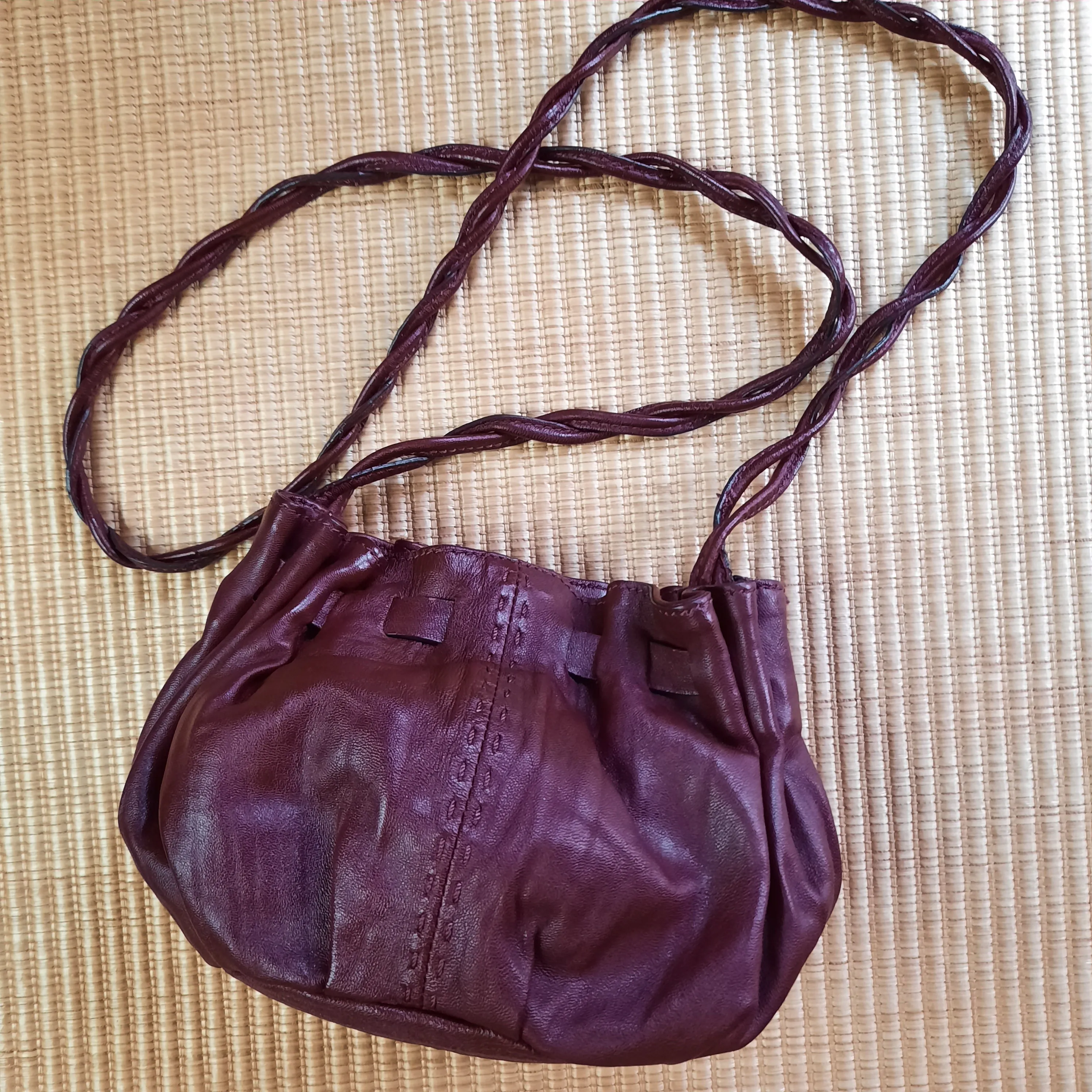 Adrienne Vittadini Leather Crossbody Bag