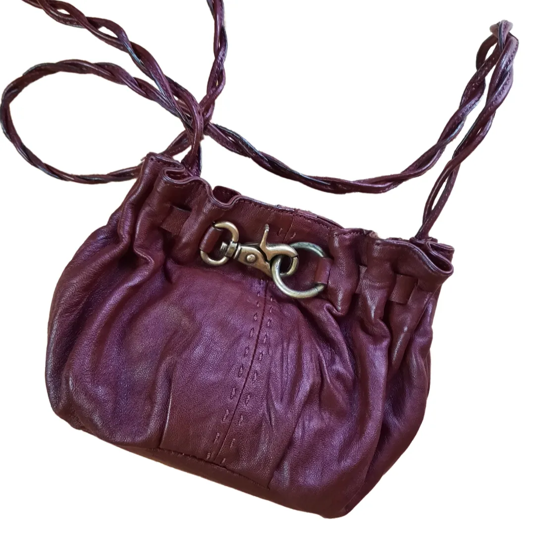 Adrienne Vittadini Leather Crossbody Bag