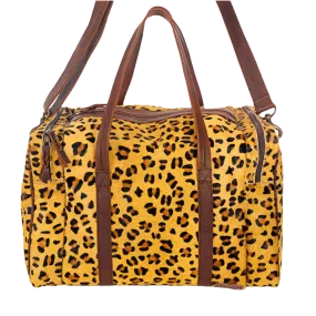 American Darling Small Cheetah Cowhide Duffle Bag ADBG254CHE