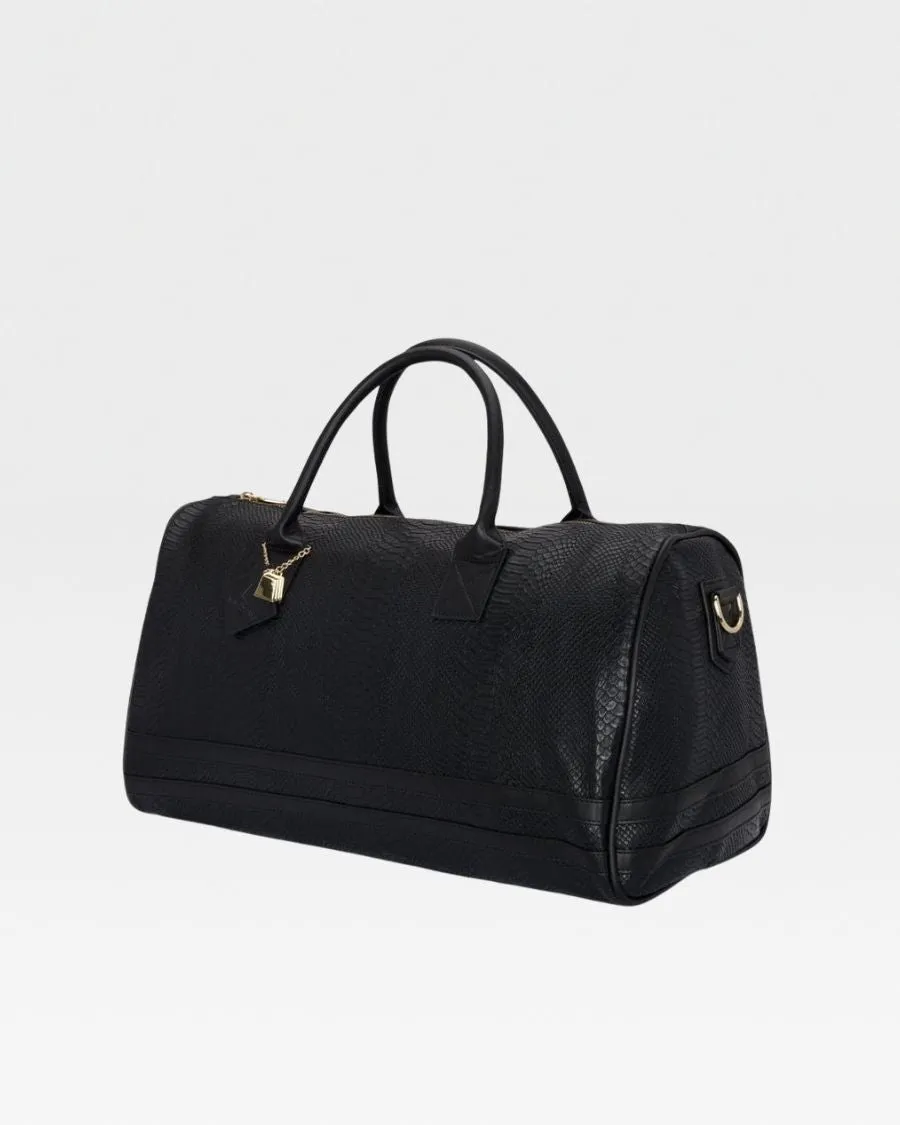 Apollo 1 Duffle Bag in Black