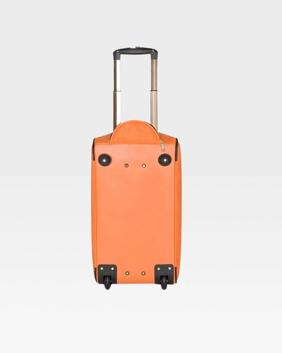 Apollo 1 Rolling Duffle Bag in Tangerine