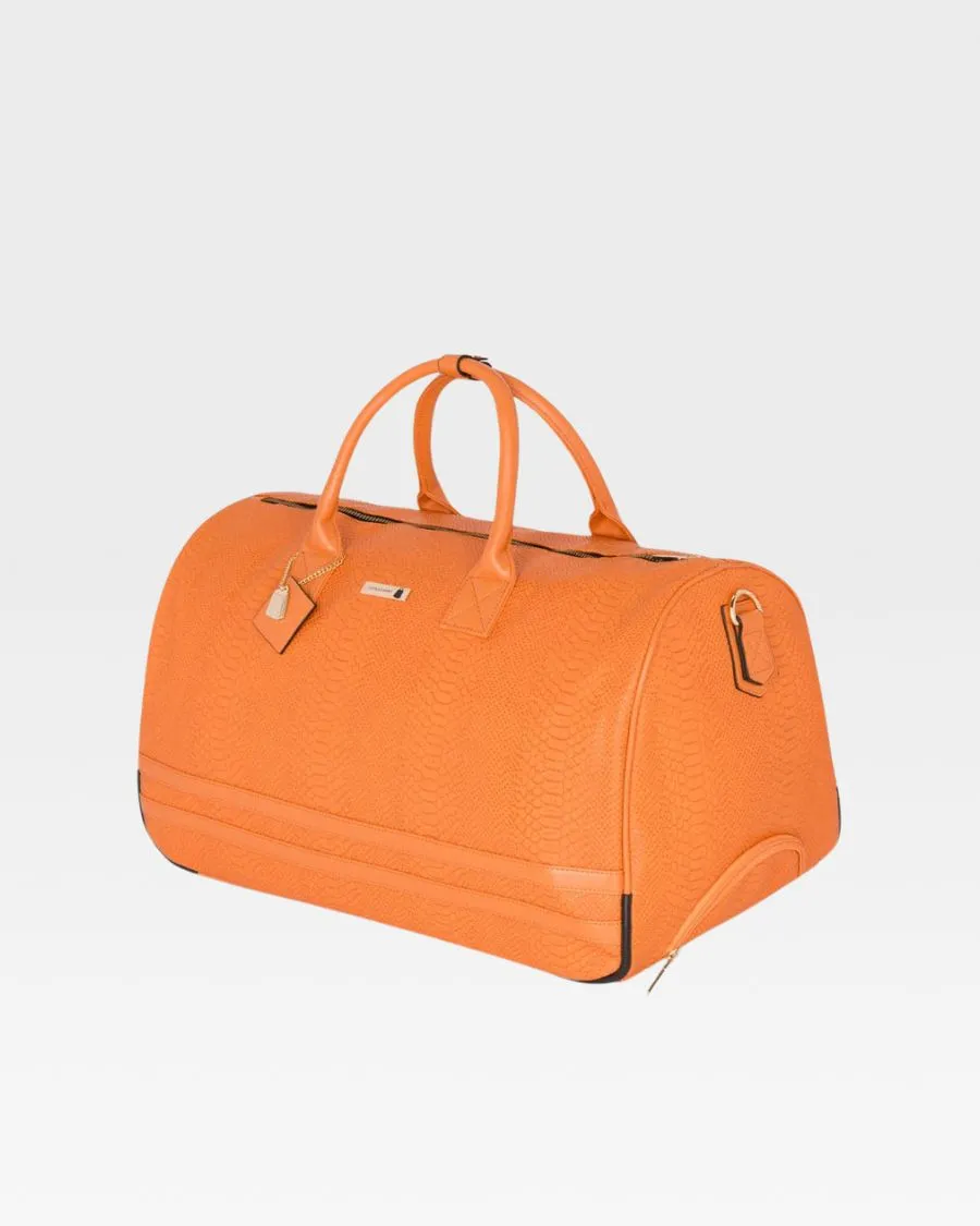 Apollo 1 Rolling Duffle Bag in Tangerine