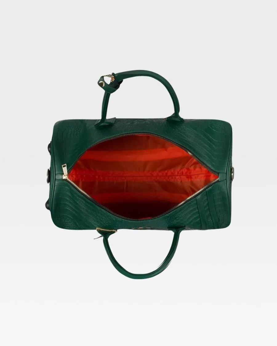 Apollo 2 Rolling Duffle Bag in Emerald Green