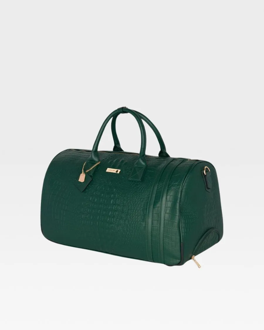 Apollo 2 Rolling Duffle Bag in Emerald Green