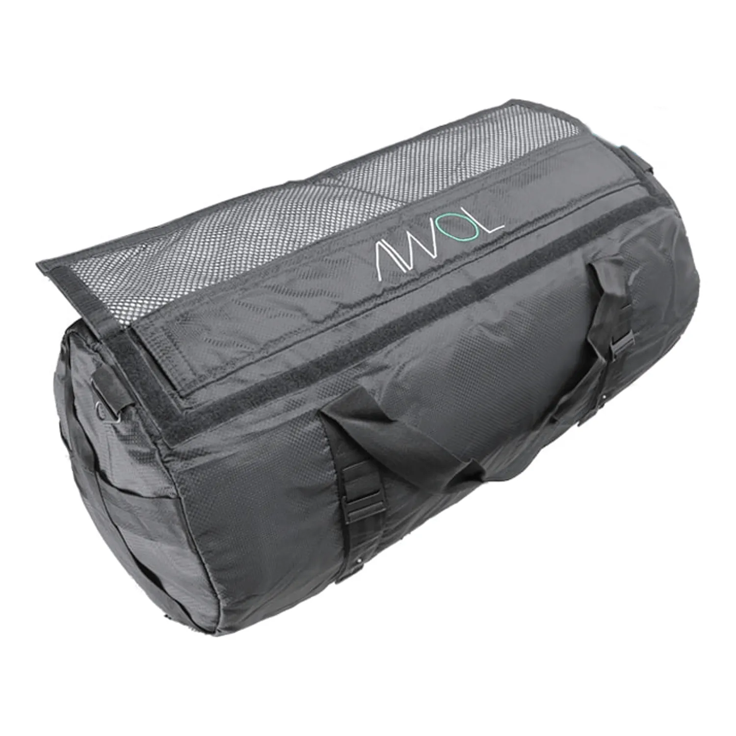 AWOL DAILY X-Large Ripstop Black Duffle Bag