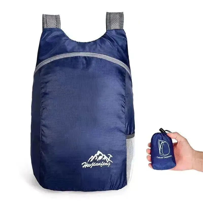 Backpack in a Pouch Folding Bag (20L Capacity)