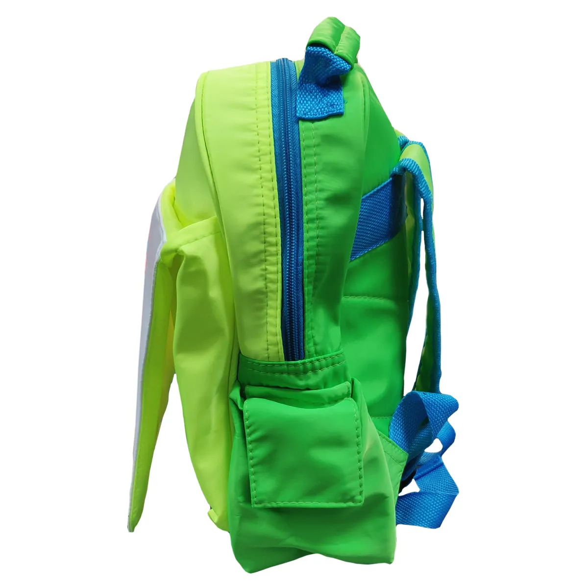 Bags - Neon Backpacks with Flap - Green and Blue Hi Vis