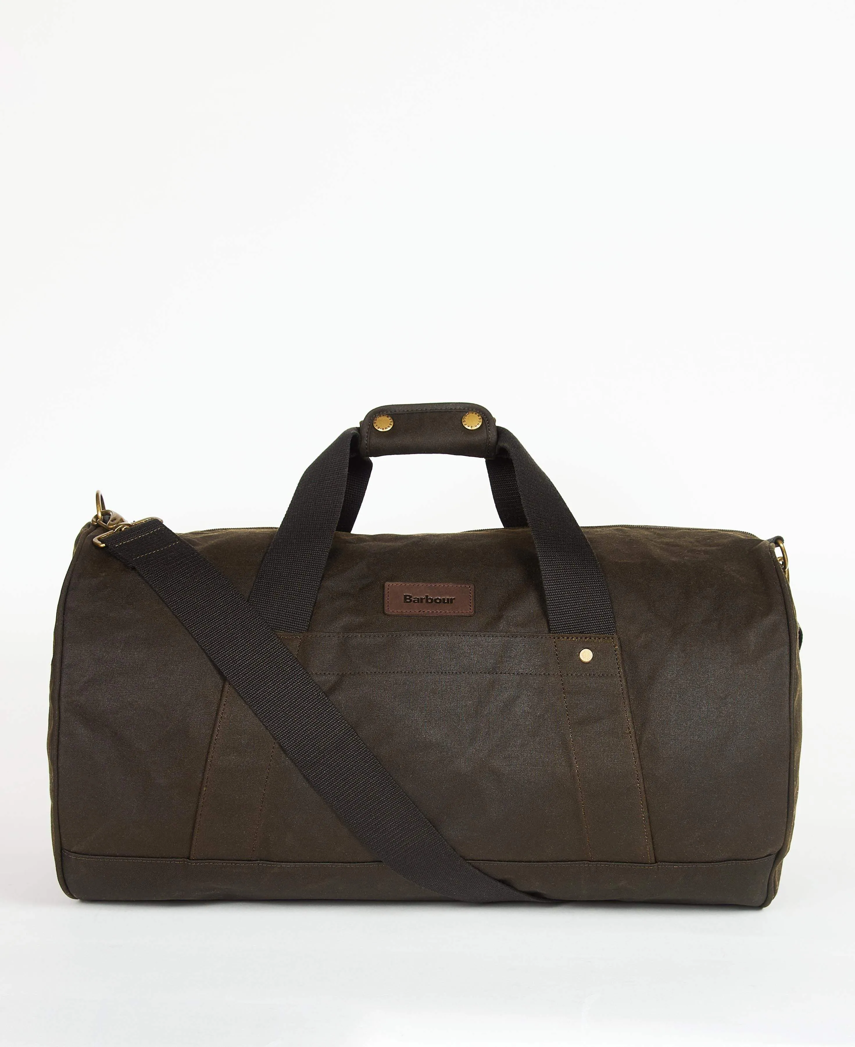 Barbour Taska Explorer Wax Duffle Bag - Olive