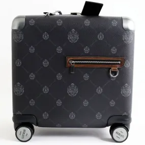 Berluti Canvas Leather 4-Wheel Business Trolley