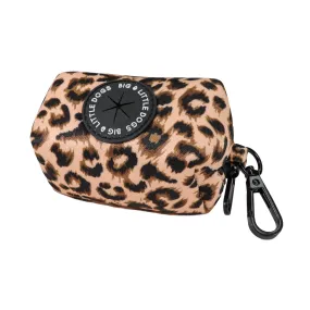 Big & Little Dogs Luxurious Leopard Dog Poop Bag Holder