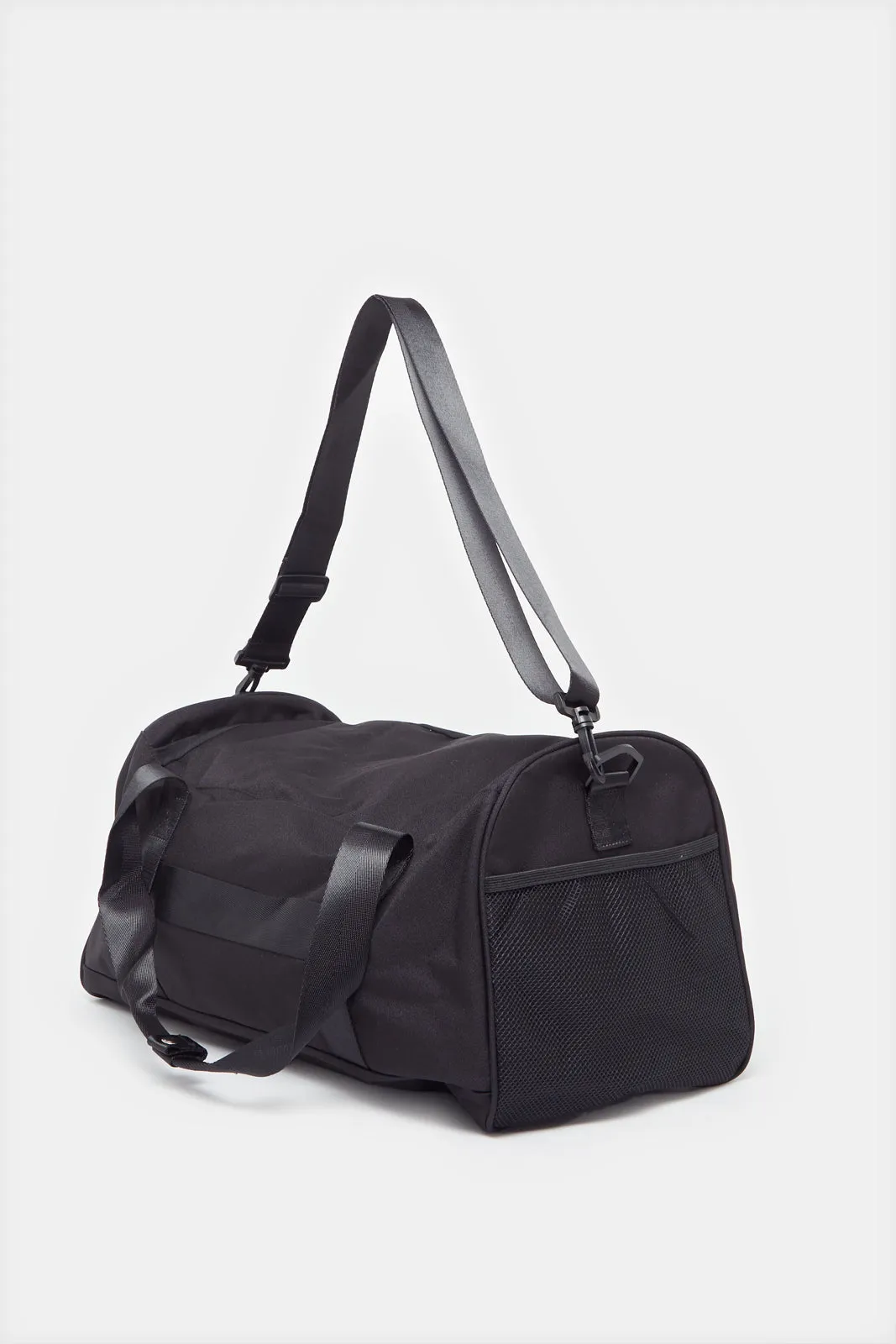 Black Plian Multifunction Duffle Bag