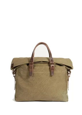 bleu de chauffe Remix Business Bag Khaki Stonewashed