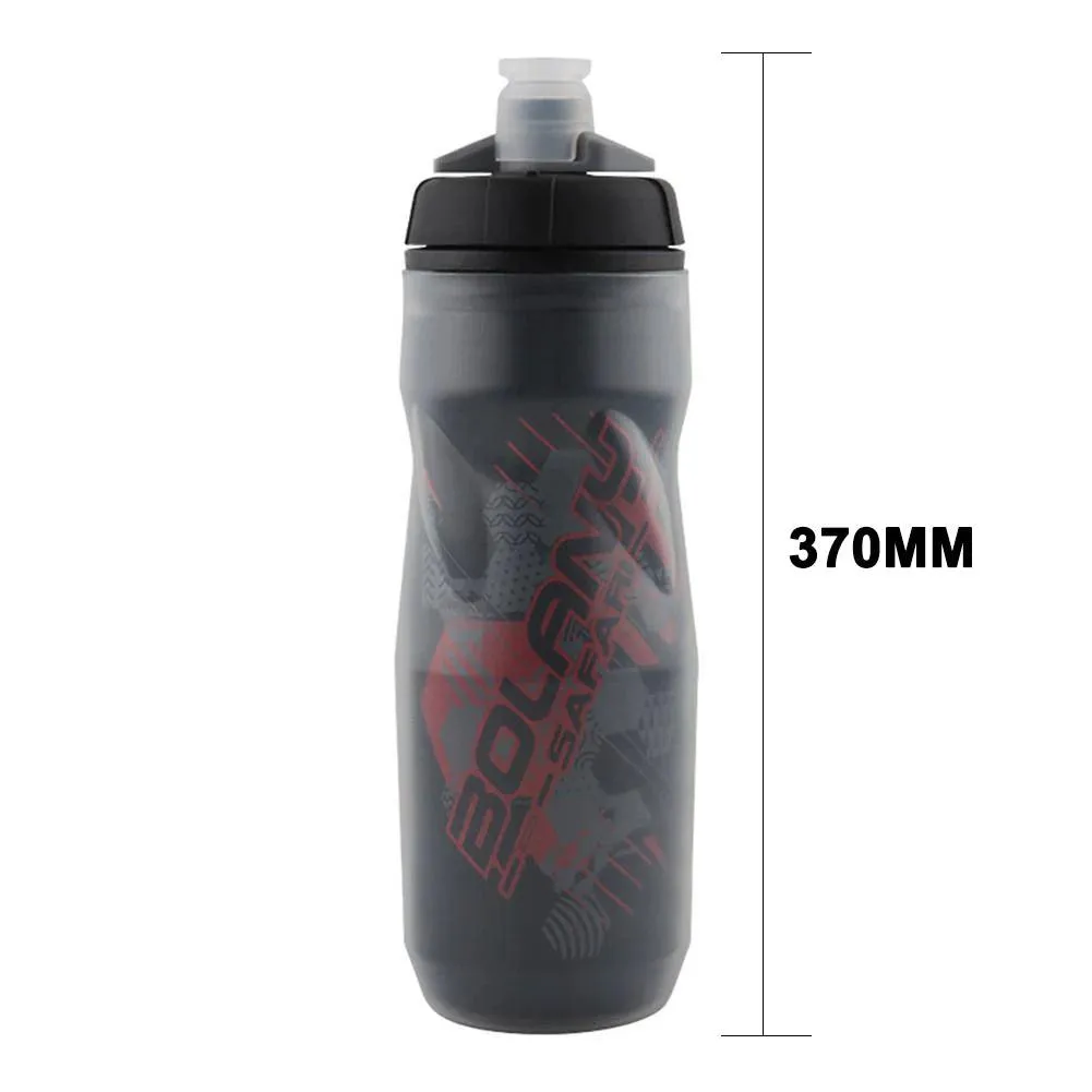 Bolany Bicycle Water Bottle: 600ml Lightweight, Heat and Ice-Protected Sports Cup for Cycling