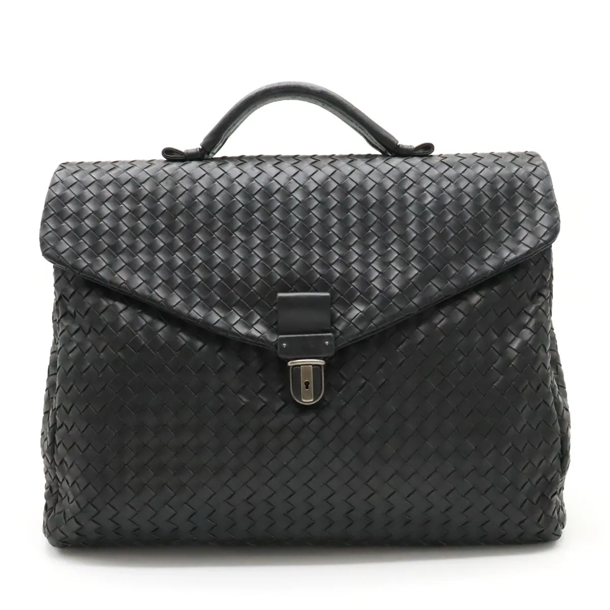 Bottega Veneta Intrecciato Leather Business Bag 122139