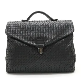 Bottega Veneta Intrecciato Leather Business Bag 122139