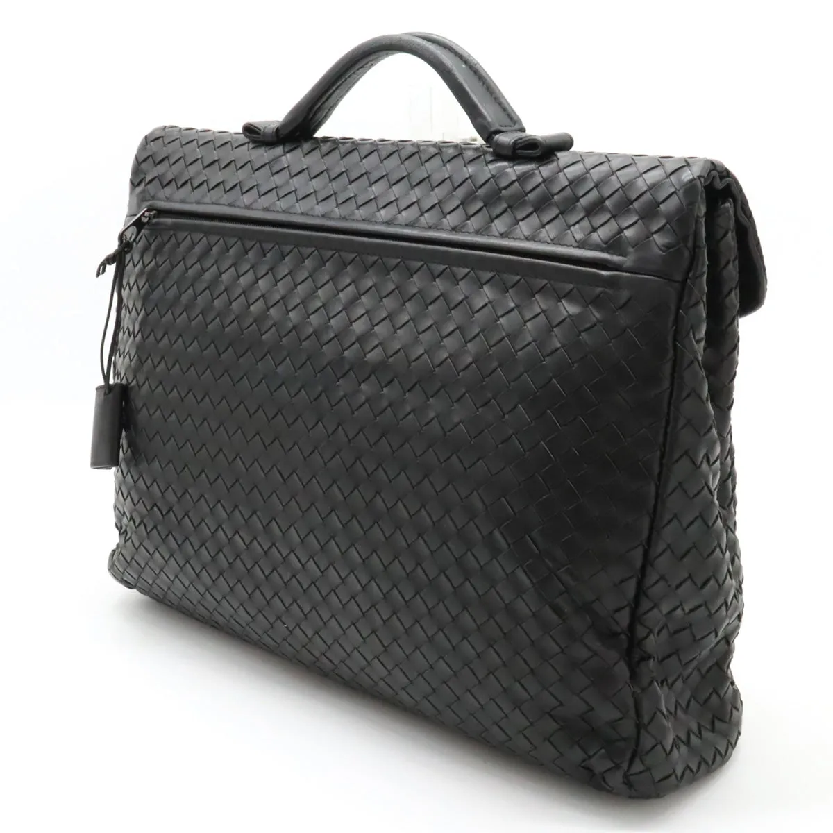 Bottega Veneta Intrecciato Leather Business Bag 122139