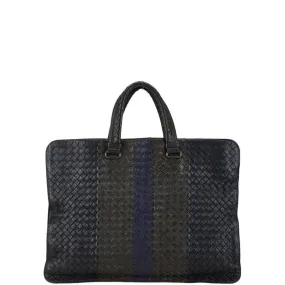 Bottega Veneta Intrecciato Leather Business Bag