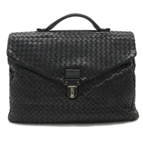 Bottega Veneta Intrecciato Leather Business Briefcase 113095