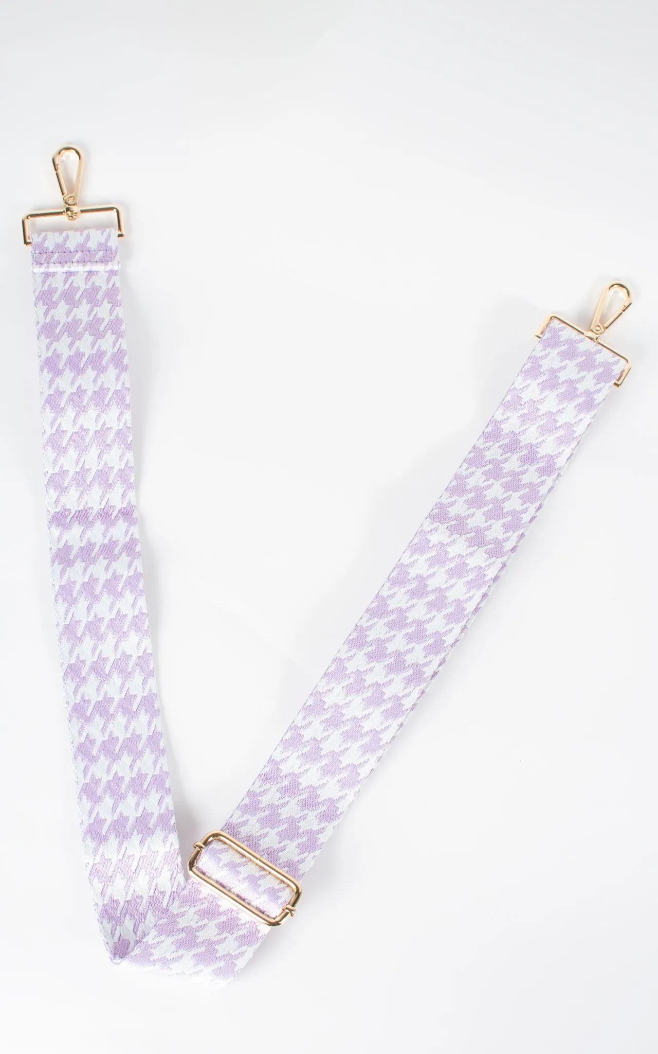 Briony | Bag Strap | Dogtooth | Lilac