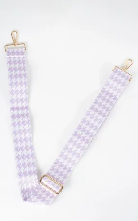 Briony | Bag Strap | Dogtooth | Lilac