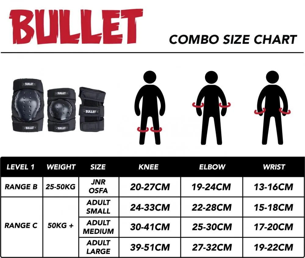 Bullet Triple Padset . Standard Combo Junior - Blue