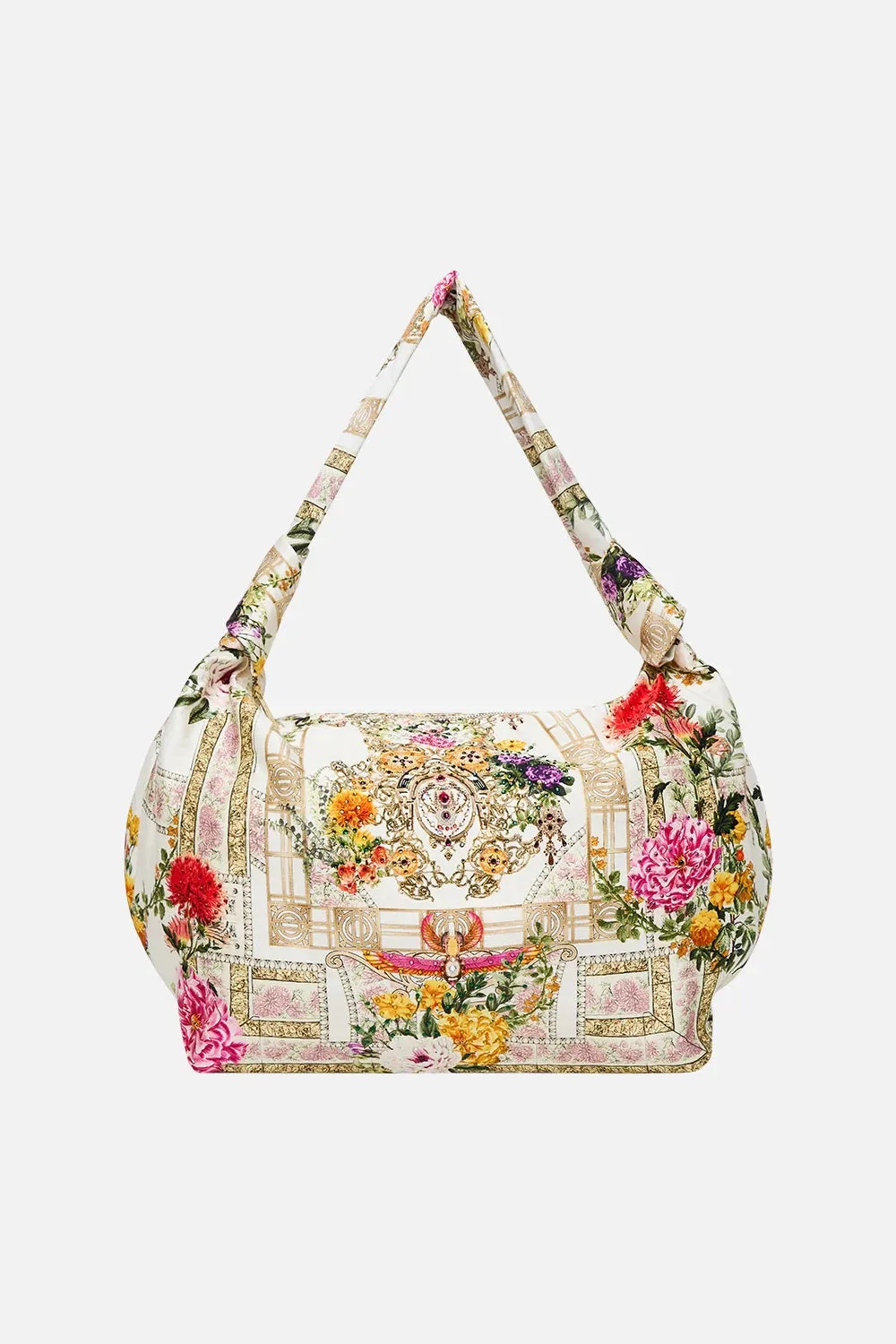 CAMILLA | EGYPTIAN ROSE SLOUCH SHOULDER BAG