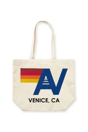 CANVAS LOGO TOTE BAG