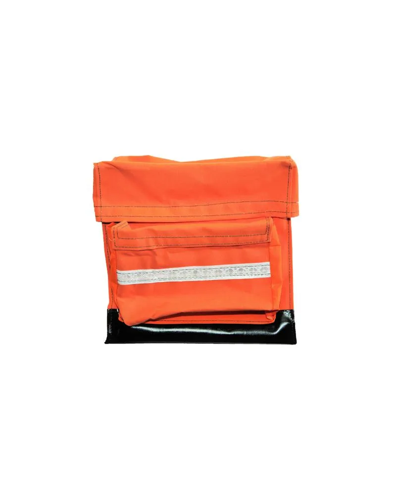 Canvas Mining Square Reflective Crib Bag Orange