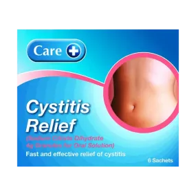 Care Cystitis Relief 4g Sachets Pack of 6