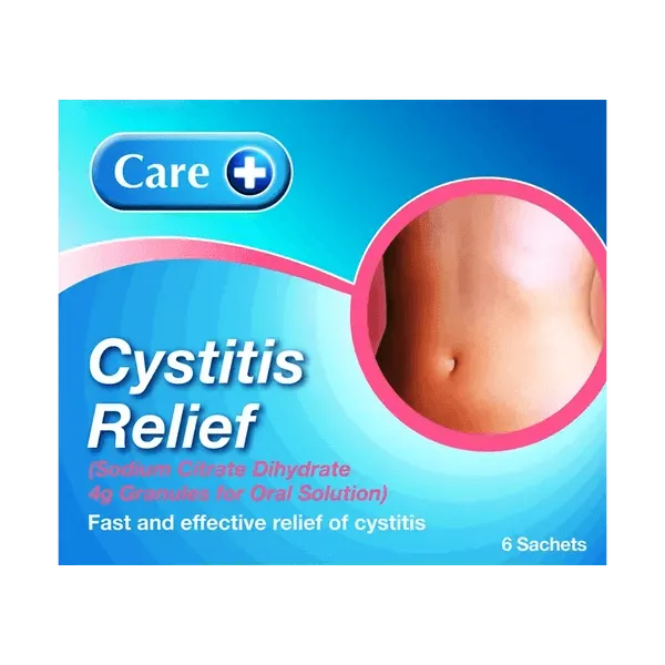 Care Cystitis Relief 4g Sachets Pack of 6