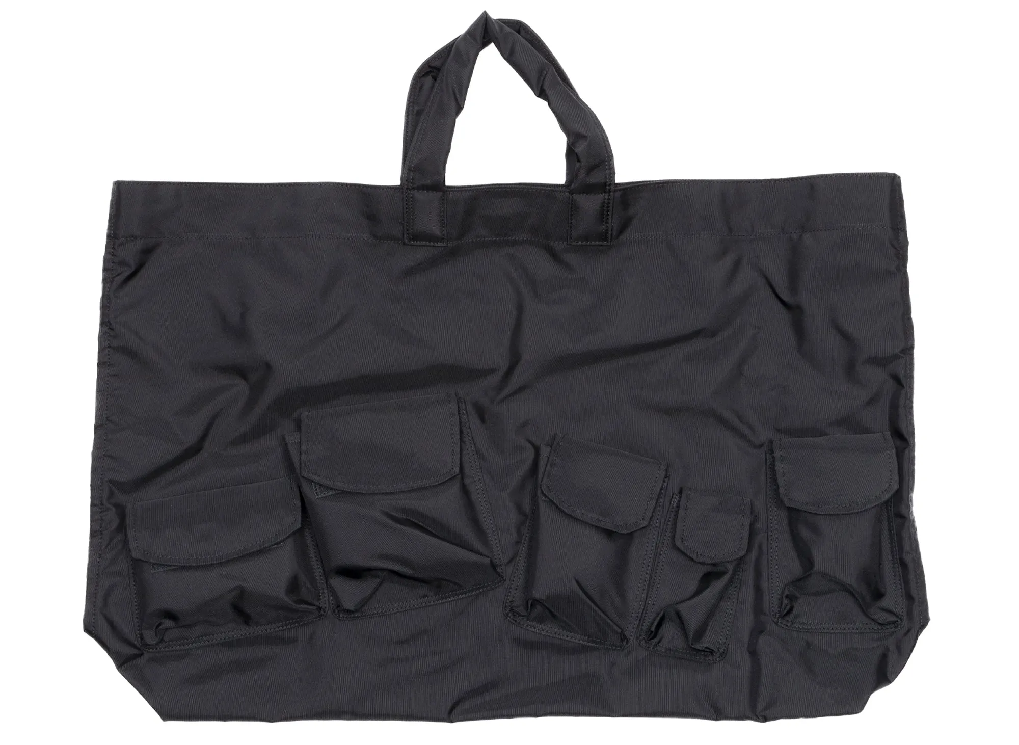 Comme des Garçon SHIRT Nylon Duffle Bag in Black