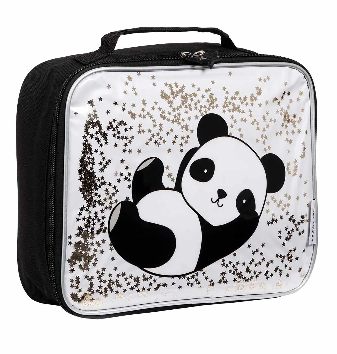 Cool Lunch Bag - Glitter Panda